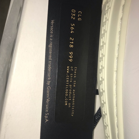 🎊Host Pick 🔥Men’s Versace palazzo sneakers🔥 - Picture 4 of 8